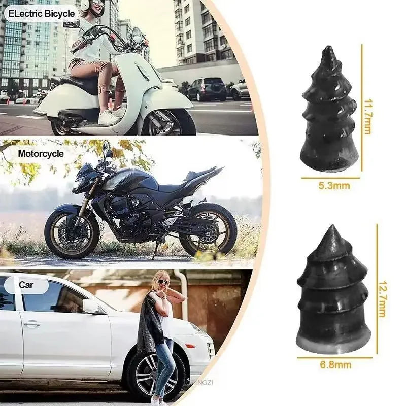 Parche Rápido Para Neumáticos 40 piezas