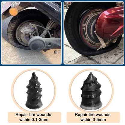 Parche Rápido Para Neumáticos 40 piezas